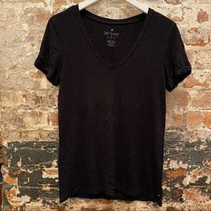 American Eagle soft & sexy tee, Black, Medium